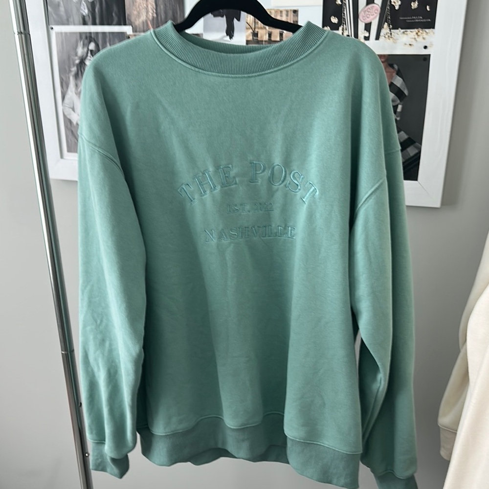 The Post Women’s Green Sweater